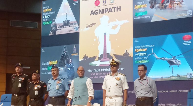 Agneepath scheme allows youth to join Army, Navy, Air Force for 4 years; details here